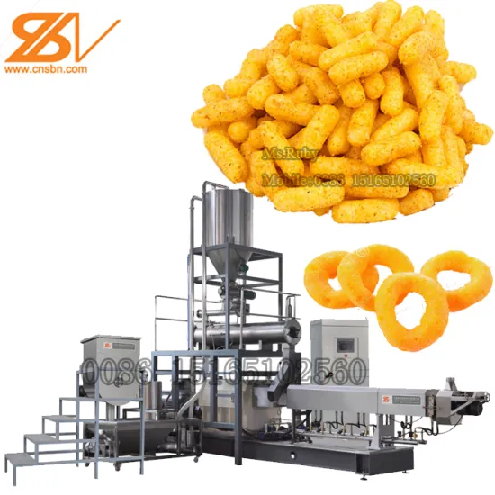Corn Puff Snack Food Processing Machine