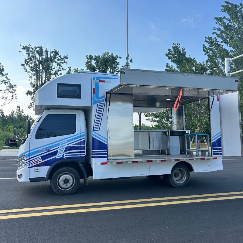 Korean Corn Dog Food Truck, Popular Asian Street Snack Mobile Food Truck