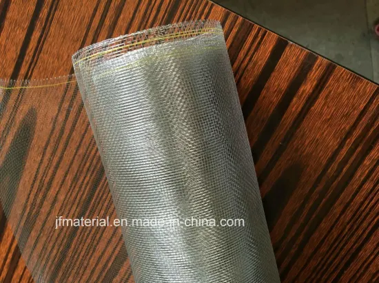 14*14 Mesh PVC Coated Black Aluminum Wire Mesh/ S. S Finishing Insect Window Screen