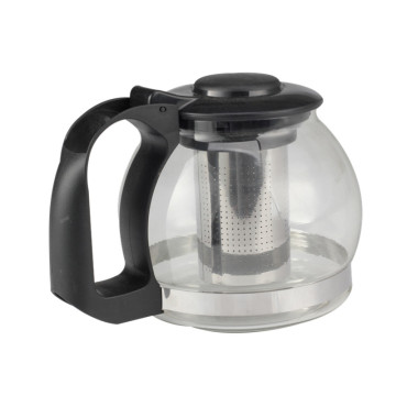 Household Glass Tea Pot With Stainless Steel Filter