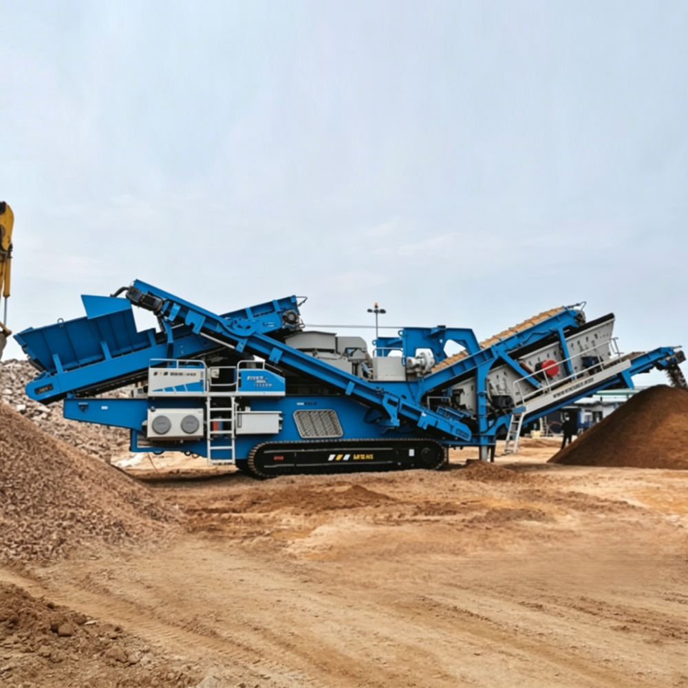 Dual-Fuel Mobile Sand-Making Equipment