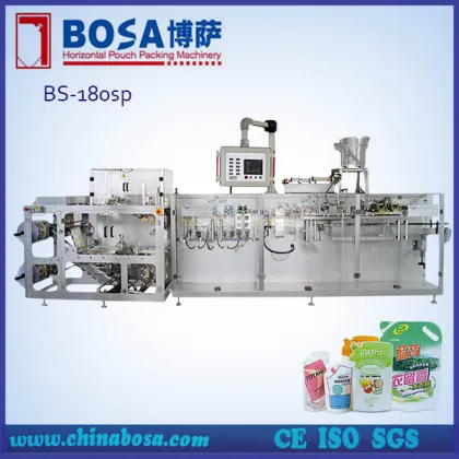 horizontal zipper pouch packing machine for dried fruit