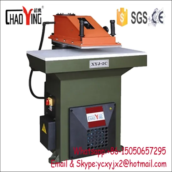 Atom leather die cutting press machine, shoe sole machine with CE/ISO9001/SGS
