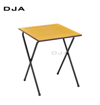 DJA Office and School Furniture - Γραφείο, Αναδιπλούμενο φοιτητή, κόντρα πλακέ, σετ τραπέζι φινιρίσματος με επικάλυψη σκόνης