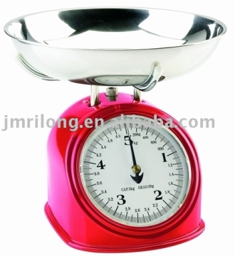 kck weight scale  ( bright red)