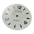 Dial de patrón Sunray en relieve para reloj