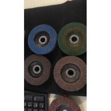 aluminum oxide abrasive flap discs for surface polishing