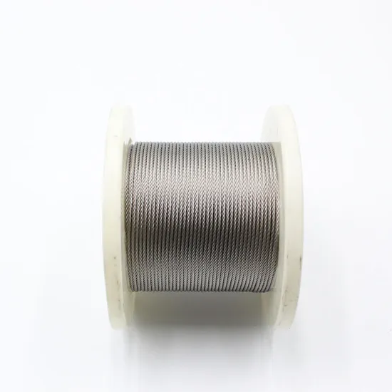 Factory Price 2mm Stainless Steel Wire Rope 7*7