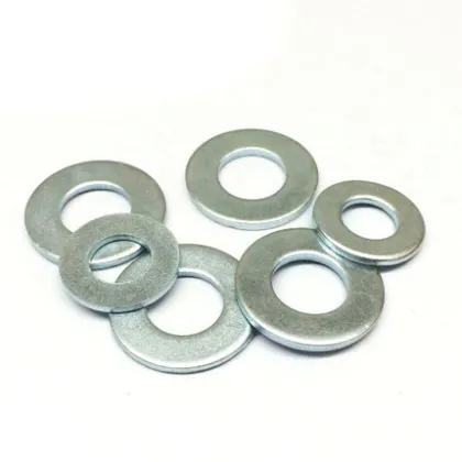 Blue white zinc washer M3 M4 M5