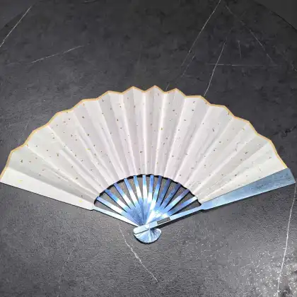 Titanium Folding Fan - Breeze of Modern Elegance