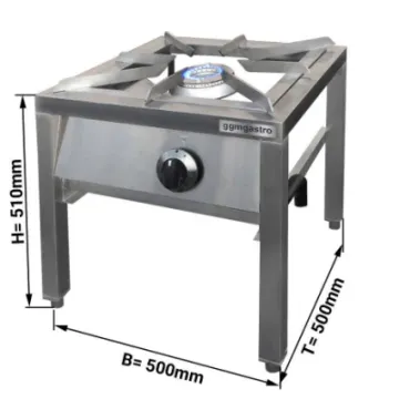 Stainless Steel Gas Burner Single Burner Gas Stove