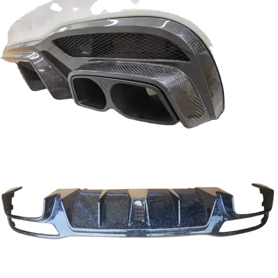 Brilliant Quality BS Style Rear Diffuser for GLE Class SUV Coupe W166