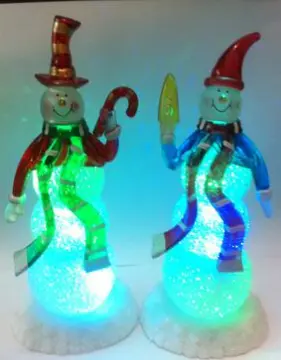 Color Changing Led Snowman Christmas Lights