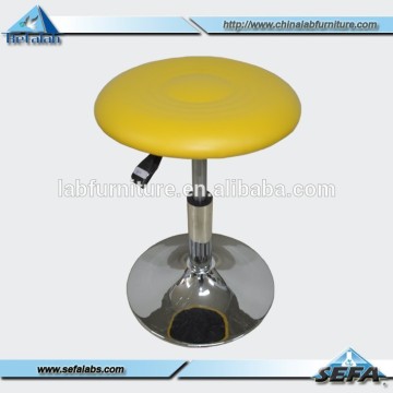 Laboratory Accessory Adjustable Height PU Lab Stool