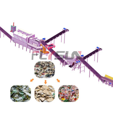 China Municipal Solid Waste Sorting and Recycling Machinery for Organic Waste