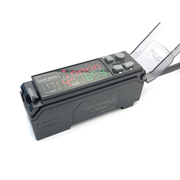 High Precision Intelligent Digital RGB Color Sensor with 4 Channels Output and Optical Fiber Probes