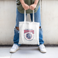 Retro Hoops Vintage Basketball Canvas Tote Bag