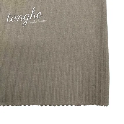 Modal Stripe Terry Soft Blend Fabric