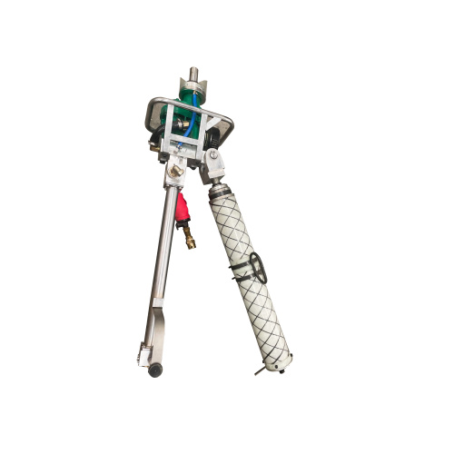 Pneumatic leg Roof Bolter