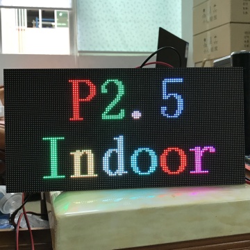 Customized 160x80mm SMD Full Color Video Advertising P2.5 Indoor LED Display Module