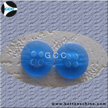 Blue Ocean Abnormity Button 4 Hole For Fashion Garments 