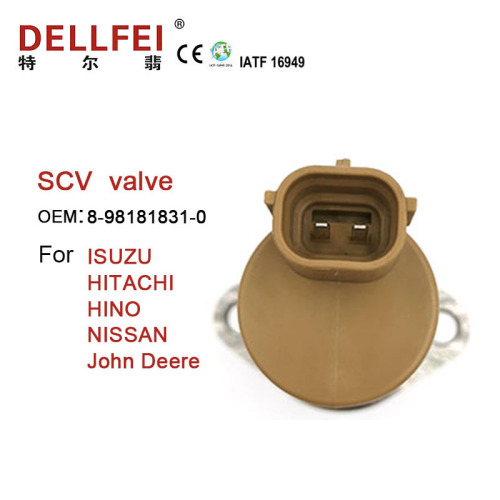 High quality Suction Control Valve SCV Valve location 8-98181831-0 For ISUZU John Deere Supplier