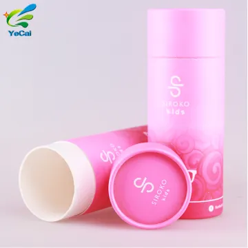Guangzhou supplier promotional craft cylinder paper packing tube, food cardboard paper tube