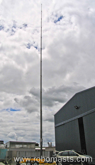 Non-locking Mast Aerial Telescoping Pole