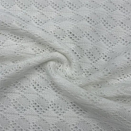 100% Polyester Coarse Needle Jacquard Fabric