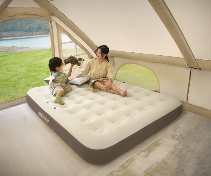 Rapid Inflate Outdoor Camping Air Bed