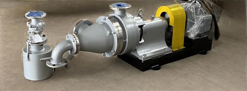 Industrial pulp dredging machine