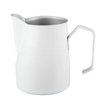 Stainless Steel Milk Cup &Milk Jug White