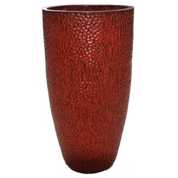 New Style Pot For Plants Ceramic Big Size Vintage Ceramic Pots Dimple Tall Round Pot
