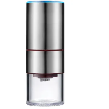 Stainless Steel Coffee Grinder with CNC Bean Grinding Core