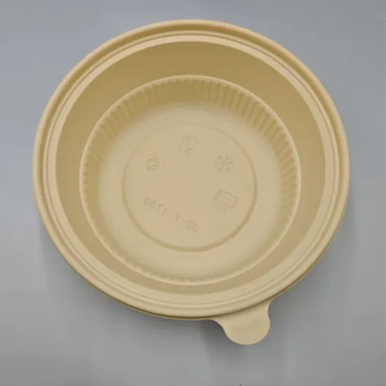 Disposable food environmental protection packaging box