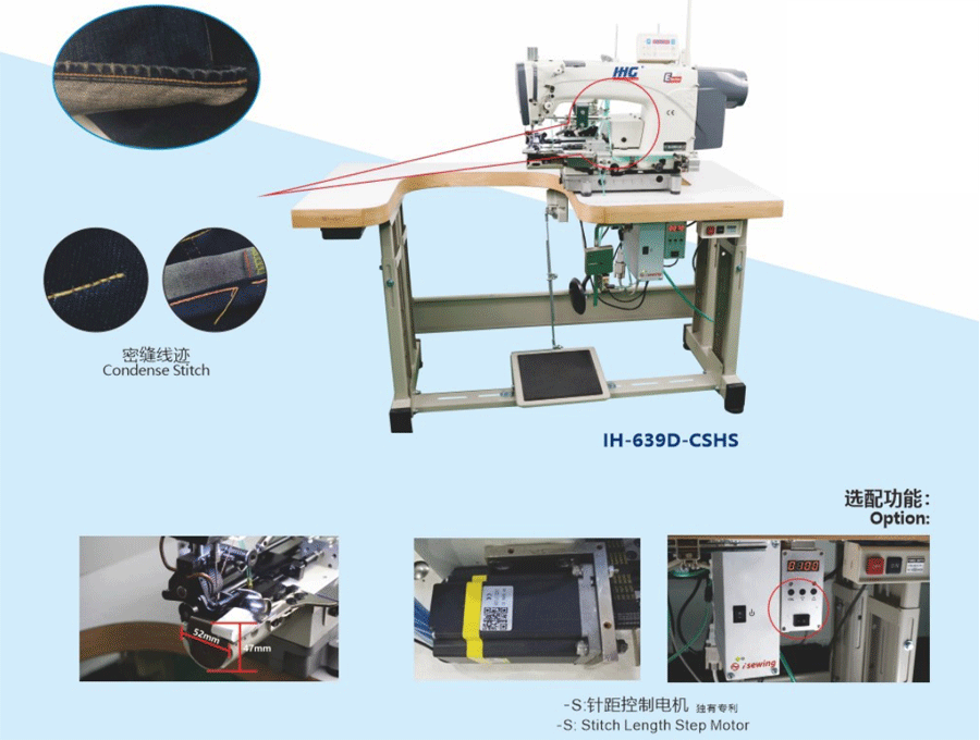 sewing business machine options