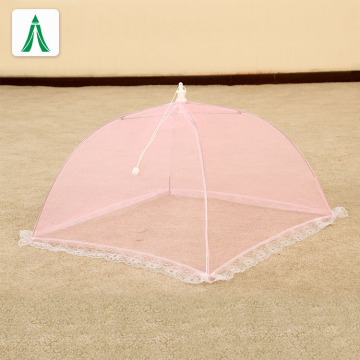 Pop up mesh mosquito net food cover