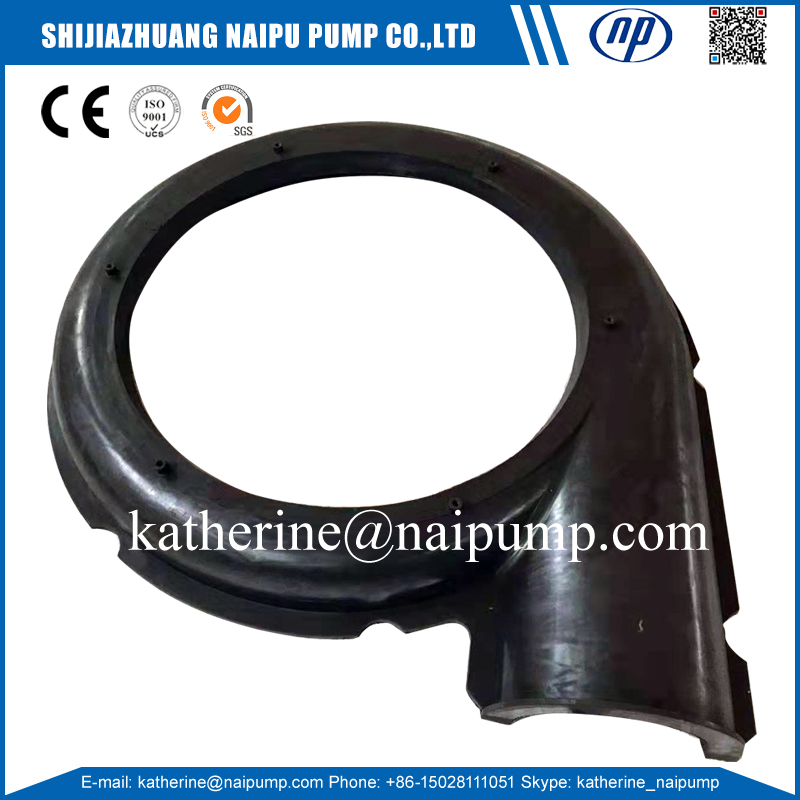 Naipu H14018TL1R55 Revestimento de placa de cobertura de borracha para bomba