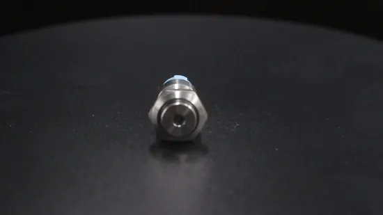 Raised Top 12mm Dot Light Maintained Push Button Switch