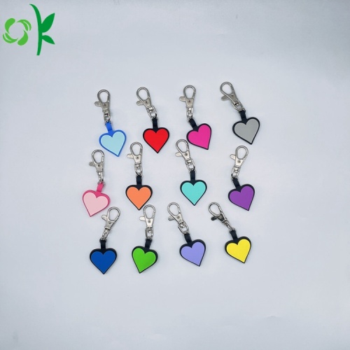 Pet Tag Anti-lost drawstring heart รูปร่าง