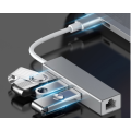 Aluminiumlegierung USB3.2 Gen1 5gbit / s Hub