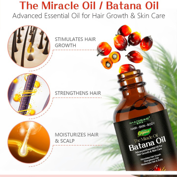 Private Label Batana Oil Organic Hair Growth Care Set 100% Natural Organic Promote Hair Growth Batana Oil