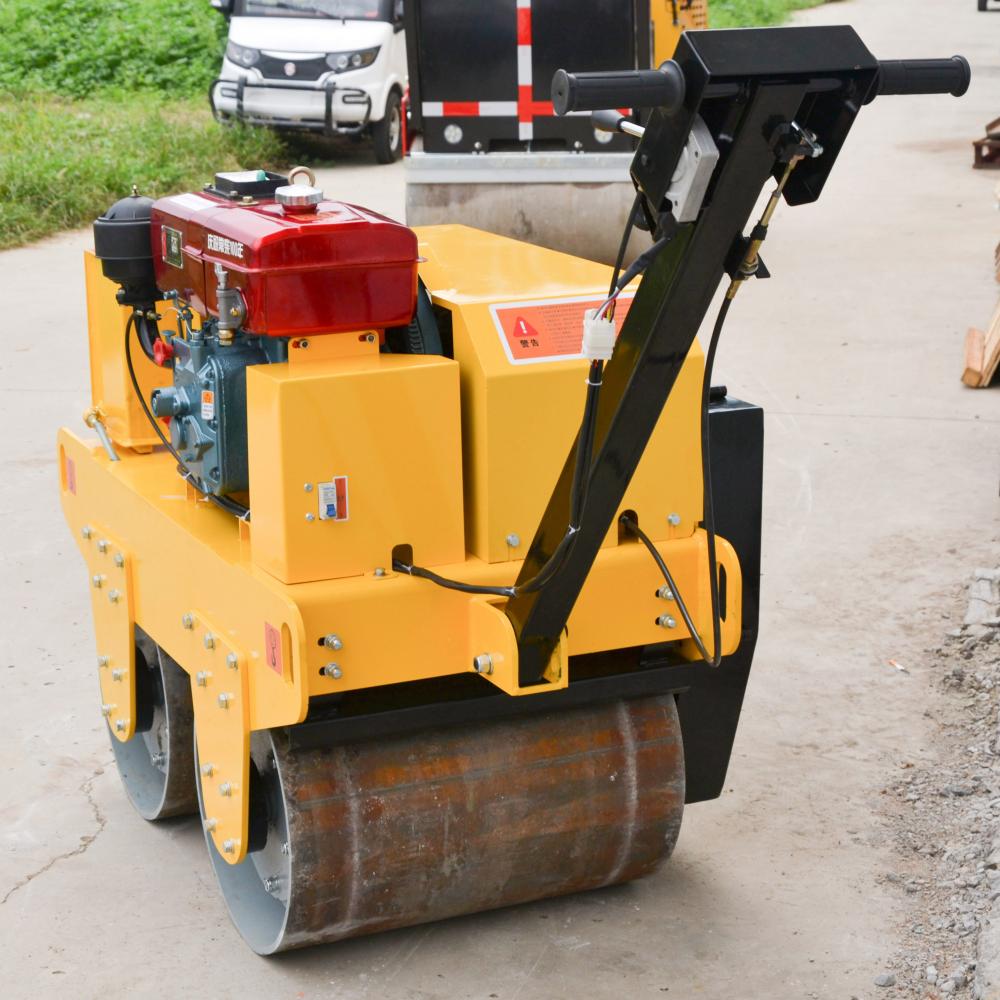 Compactor de rolos de tambor duplo para venda com CE