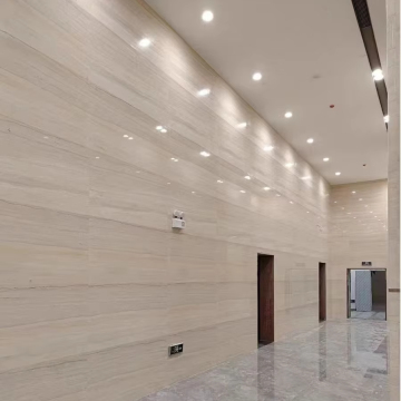 Travertine Velvet Sintered Stone Seramic Tiles Untuk Ciri -ciri Lapisan Dinding