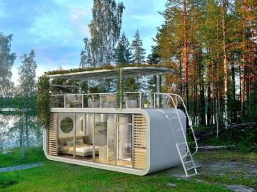Tiny Expandable Foldable Mobile Modular Space Capsule