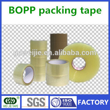 stage decoration general use bopp packaging tape/opp adhesive tape roll