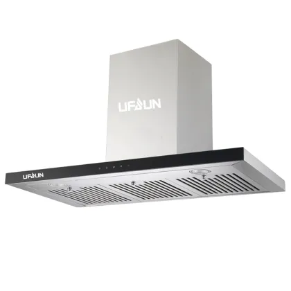 90cm Household T-shape Range Hood Kitchen Exhaust Cooker Hood Kitchen Appliances Smoke Extractor Hood