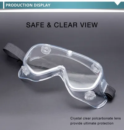 Anti fog Full protective transparent protective glasses