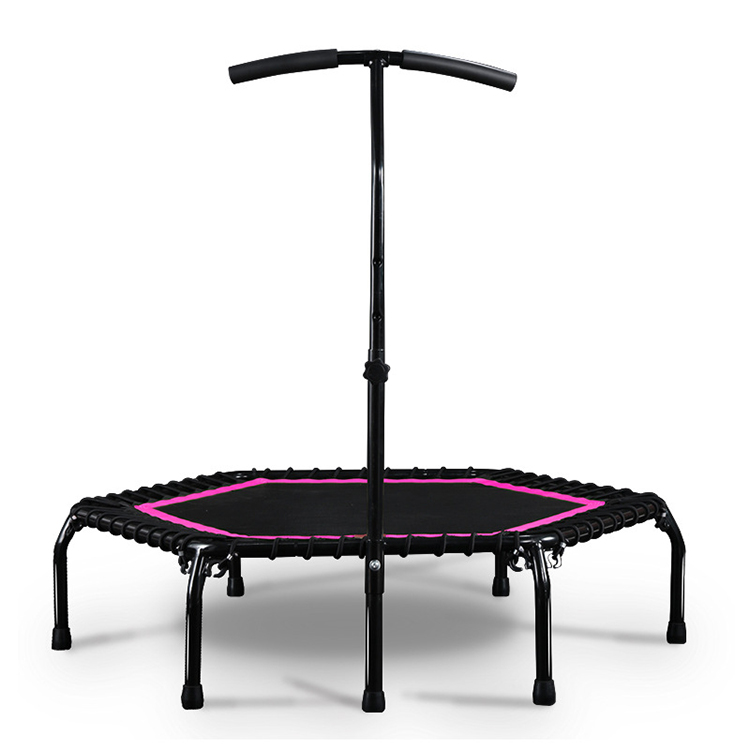 patio trasero gimnasia profesional plegable mini trampolines hexagonales