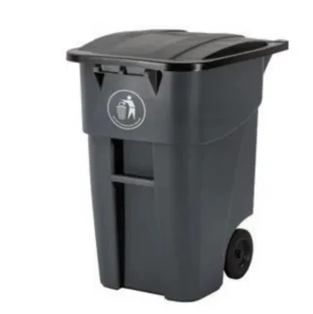 200 Liter Wheel-Hidden Plastic Trash Can